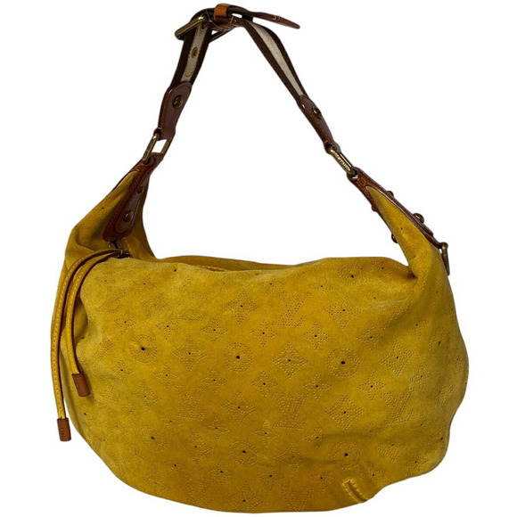 Louis Vuitton Onata Mice Bag GM Suede Shoulder Monogram Perforated - Picture 1 of 6